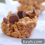 Salted Caramel Rice Krispie Treats