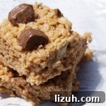 Salted Caramel Rice Krispie Treats