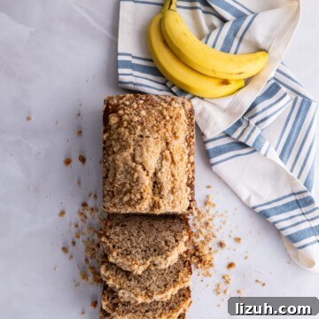 Moist Banana Bread with Crunchy Streusel Topping 13 img 757 12