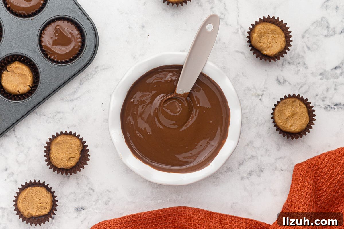 how to make homemade peanut butter cups