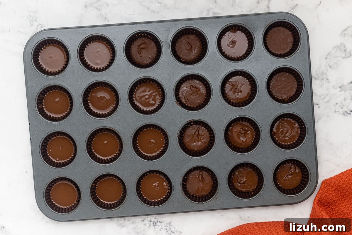 how to make homemade peanut butter cups