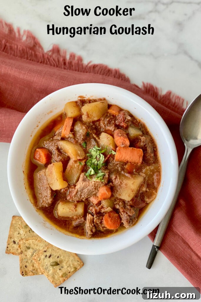 31 High-Protein Slow Cooker Recipes for Meal Prep and Weight Loss 13 Hungarian goulash