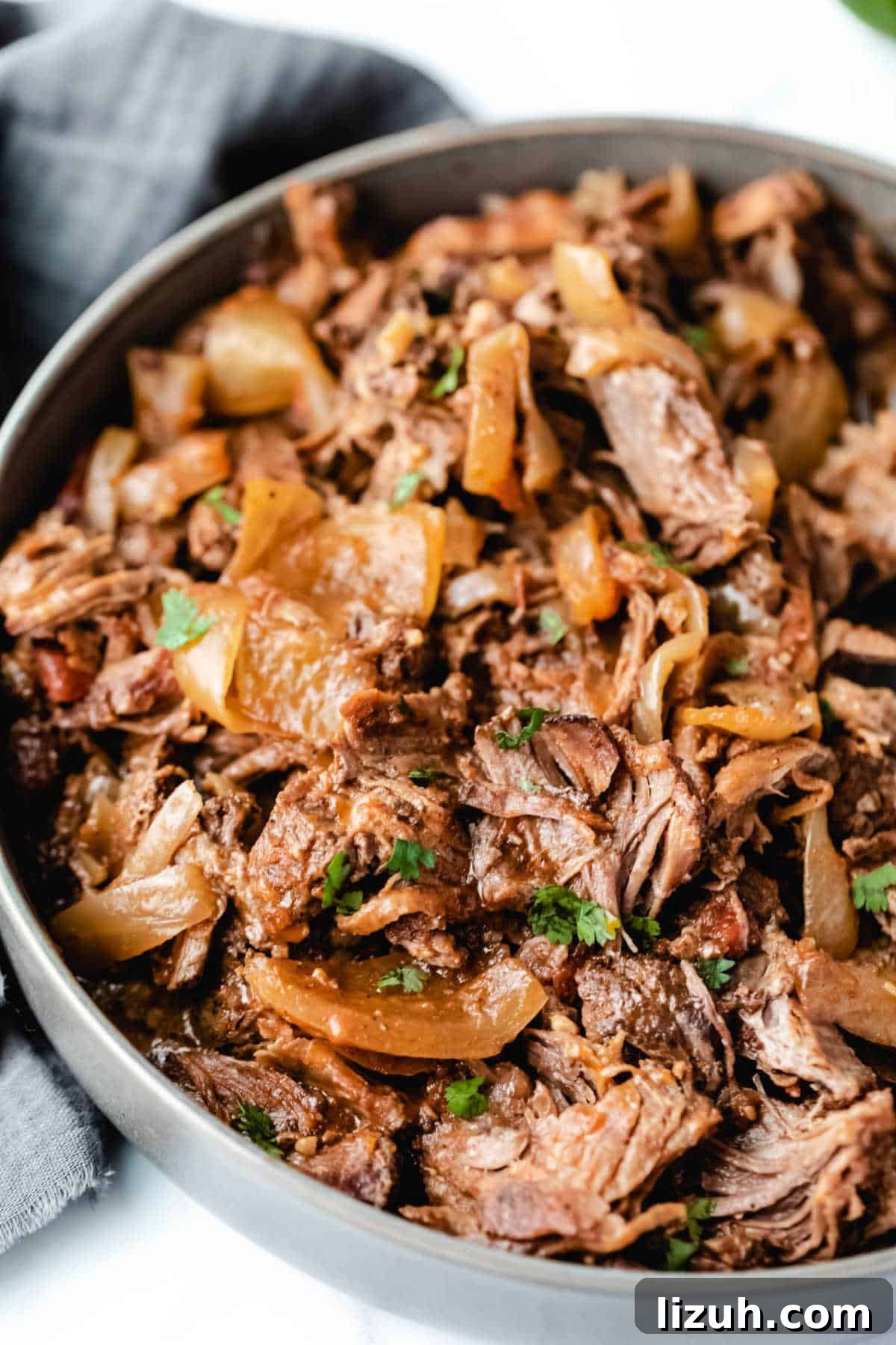 31 High-Protein Slow Cooker Recipes for Meal Prep and Weight Loss 18 Mexcian shredded beef