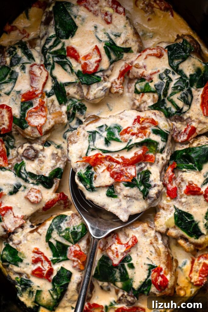 31 High-Protein Slow Cooker Recipes for Meal Prep and Weight Loss 3 crockpot tuscan chicken
