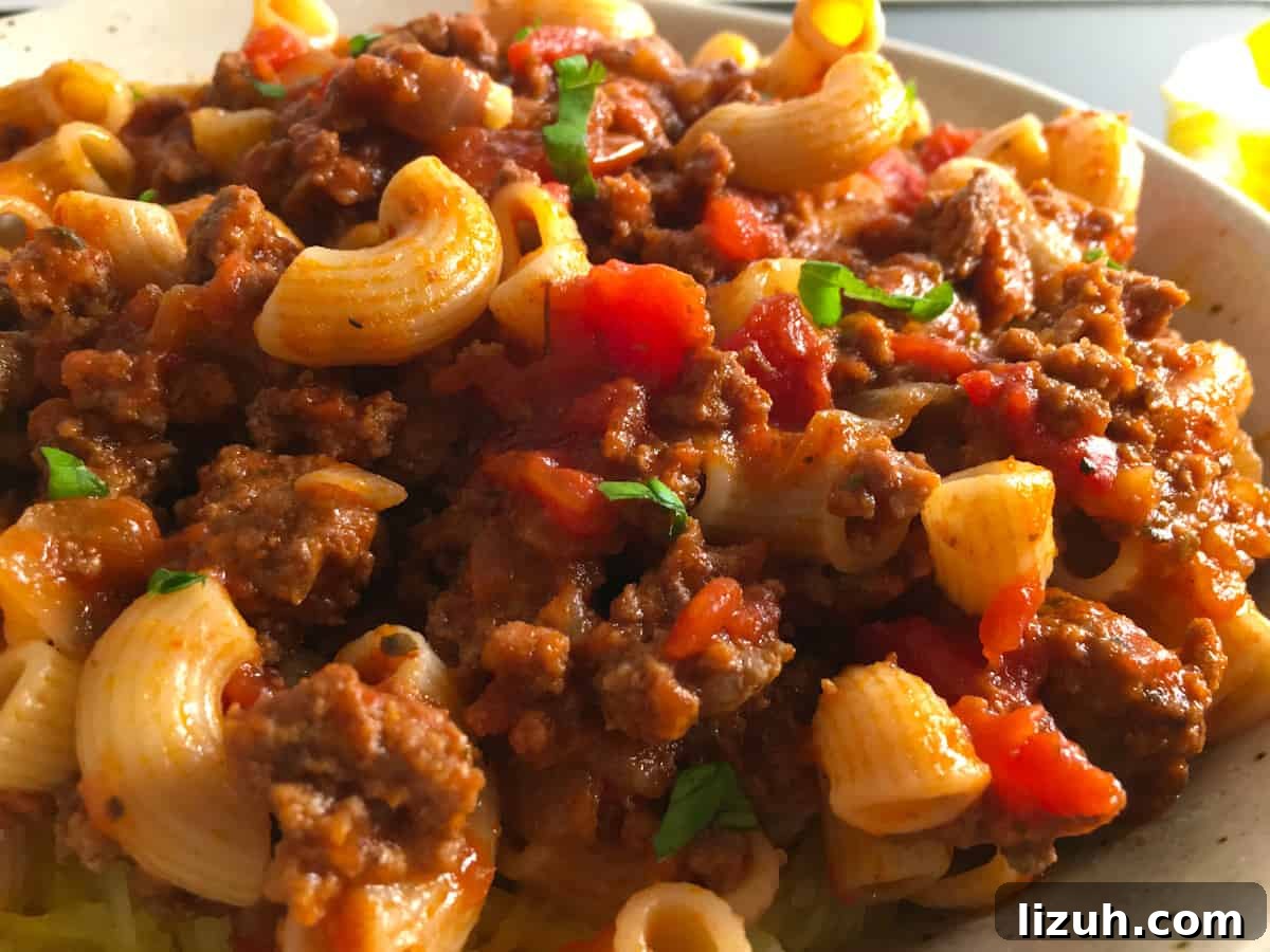 31 High-Protein Slow Cooker Recipes for Meal Prep and Weight Loss 27 hamburger goulash