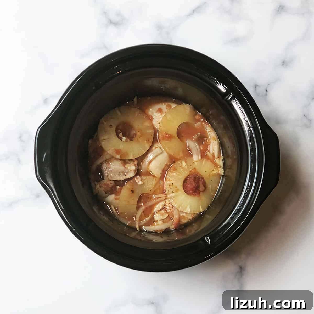 31 High-Protein Slow Cooker Recipes for Meal Prep and Weight Loss 28 pineapple salsa chicken