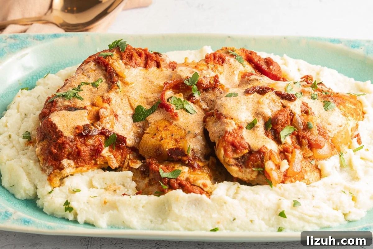 31 High-Protein Slow Cooker Recipes for Meal Prep and Weight Loss 29 chicken paprika