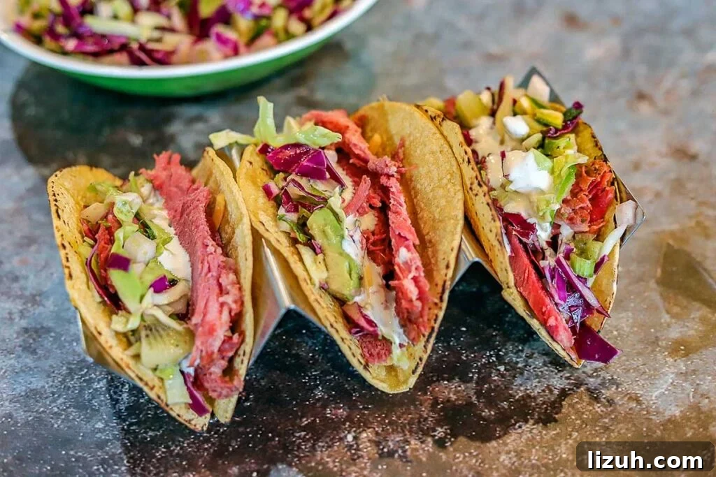 27 Delicious Taco Recipes for Any Night of the Week 26 Irish tacos with corned beef and cabbage.