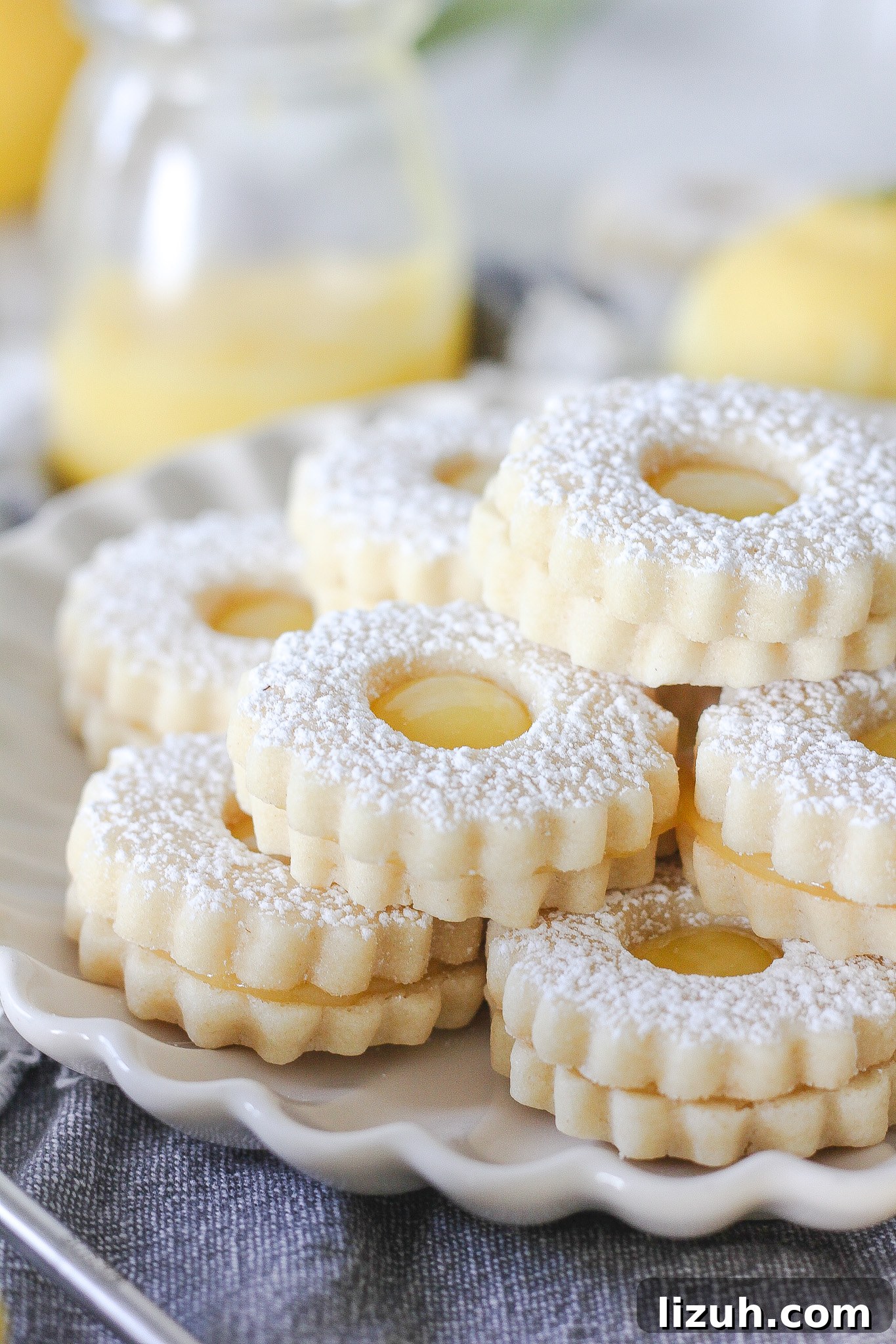 Lemon Curd Linzer Cookies Recipe — Zesty Jam-Filled Shortbread 5 Cookie cutters and shapes
