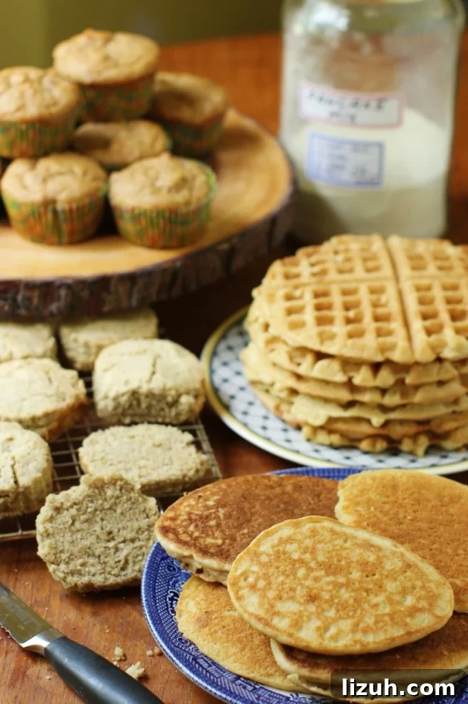 Gluten-Free Pancake Mix for Camping: Make-Ahead Recipe Guide 2 Homemade Gluten Free Pancake Mix also whips up into waffles, muffins, and biscuits