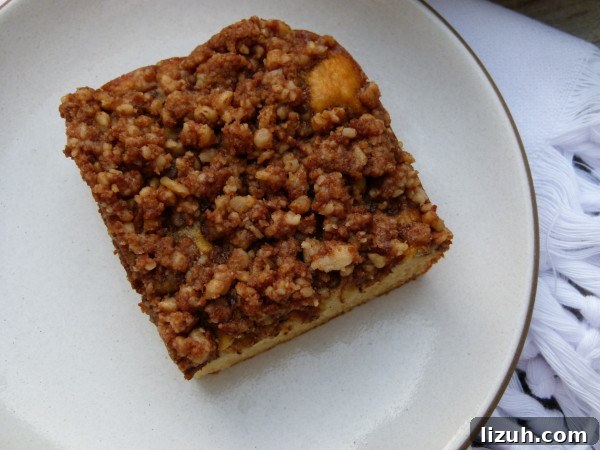 grain-free white bean coffee cake