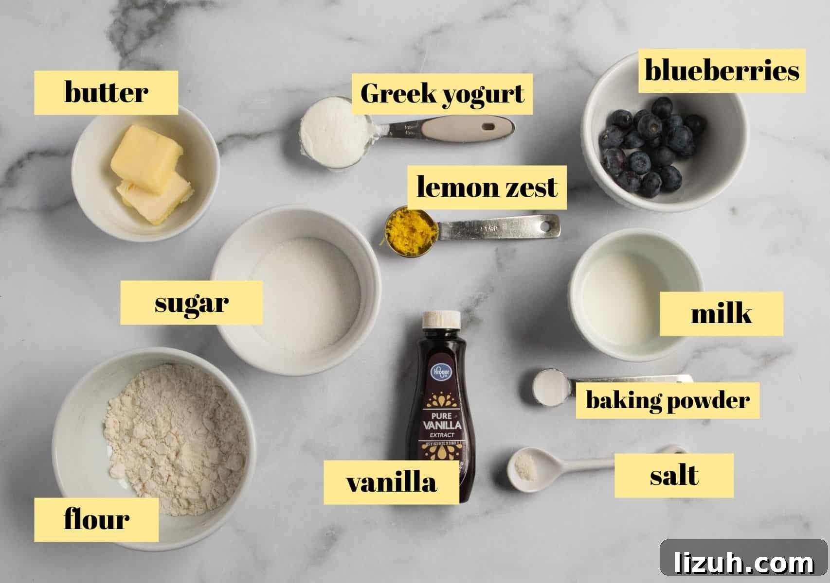 Ingredients to make recipe.